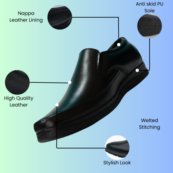 Leatherful Moccasin shoes YKMC010 - Image 12