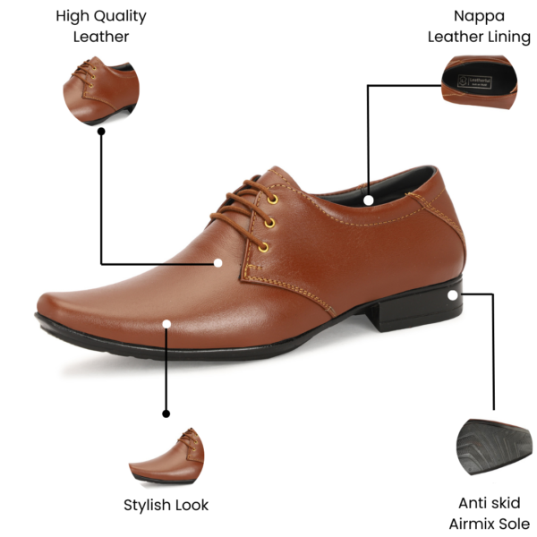 Leatherful Derby  Shoes BRDB010 - Image 4