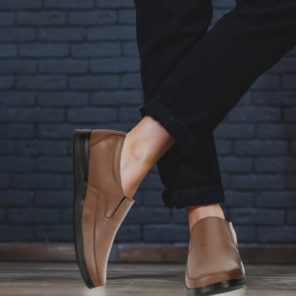 Leatherful Moccasin shoes YKMC010 - Image 4