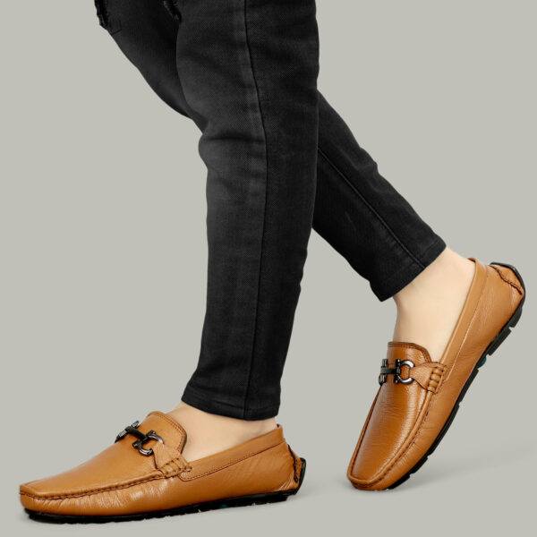 Leatherful Real Leather Loafer Shoes YKLF010 - Image 10