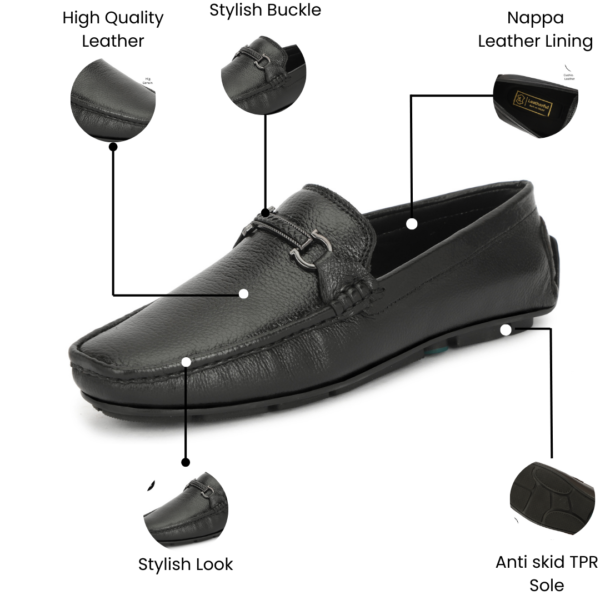 Leatherful Real Leather Loafer Shoes YKLF010 - Image 4