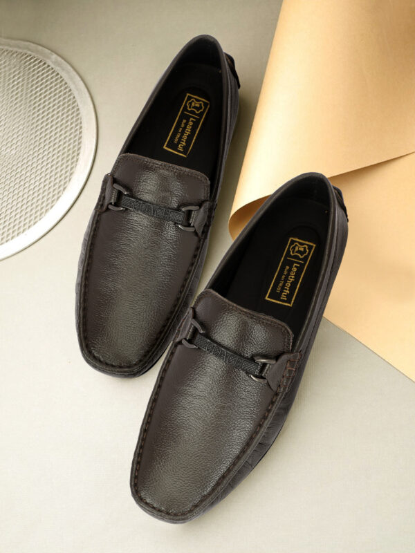 Leatherful Real Leather Loafer Shoes YKLF010 - Image 19